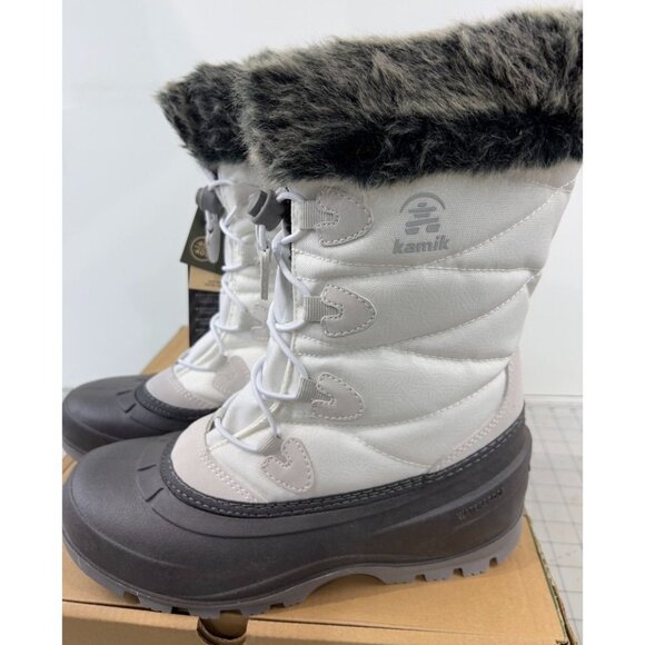 Kamik Women's Momentum 3 Waterproof Winter Boot White Size 9 New~~~ - Picture 5 of 9